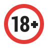 18+ Logo